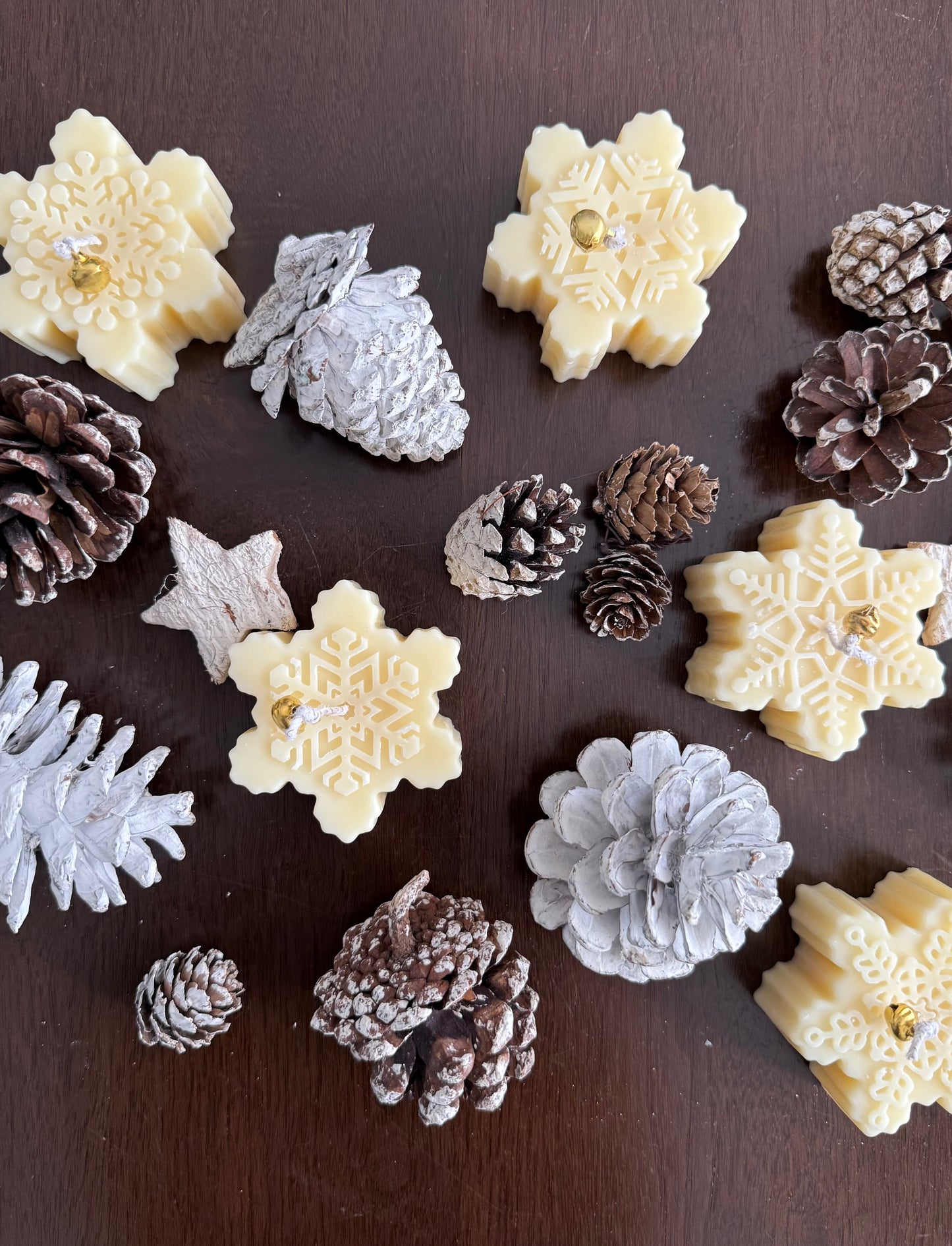 Snowflake Candle