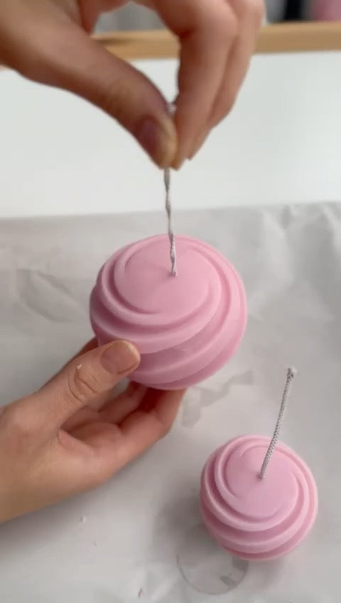 Terra Orb Candle Favour