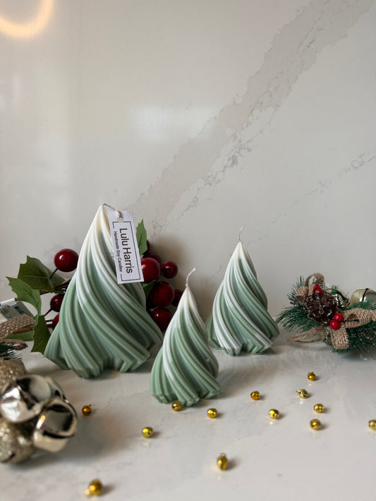 Snow Tipped Christmas Tree Candle - Limited Edition Fragrance