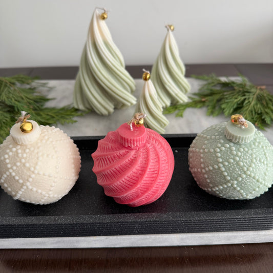 Bauble Candle | Christmas Candle